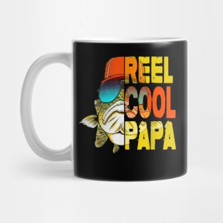 Fathers Day Gifts TShirt - Fishing Reel Cool Papa Mug